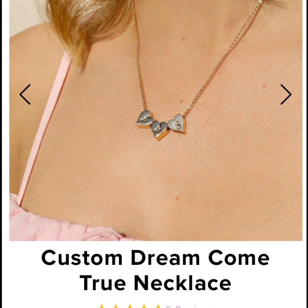Custom Dream Come True Necklace